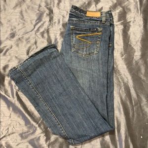 7 for all mankind flare jeans medium wash size 28